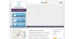 Desktop Screenshot of heritage-hall.org